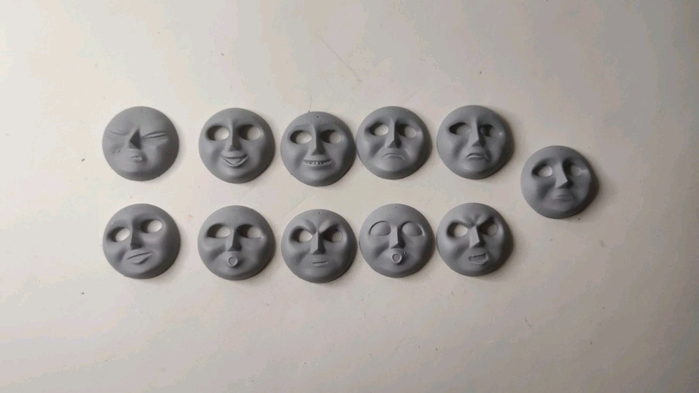 Ho/Oo Bachmann Custom Thomas And Friends Murdoch Faces
