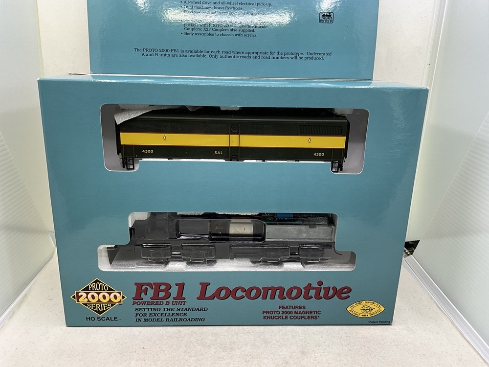 NIB LifeLike HO Scale Seaboard Air Line FB1 Diesel Loco DCC Ready #4300 #23470