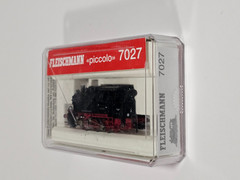 N SCALE FLEISCHMANN PICCOLO 7027 TANK STEAM LOCOMOTIVE OF THE DRG TESTED W VIDEO