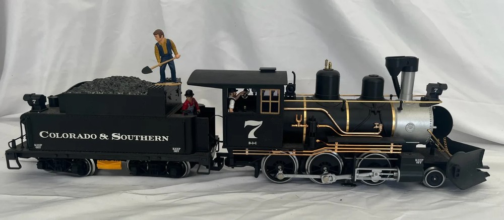LGB 25192 Colorado &Southern 7 G Gauge Mogul 2-6-0 Steam Locomotive and Tender