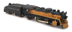 Marx No. 666 Custom Painted 2-4-2 Steam Locomotive & S.P. Tender, O Gauge