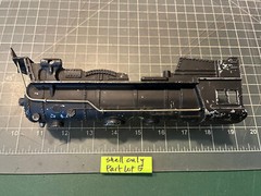 Marx O Train Diecast Metal 999 Locomotive Engine SHELL ONLY PART LOT G
