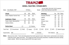 Alco Models BRASS E-103S HO CSS & SB 2-D-D-2 Electric Locomotive – Painted/Box