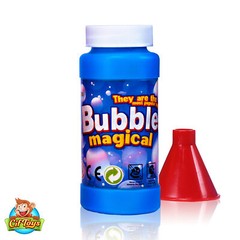 Bubble Blowing Toy Train – Battery Powered Steam Bubbles Locomotive Train