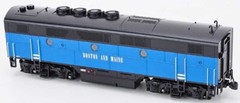 Bowser 24626 HO EMD F3B Phase 1 w/LokSound & DCC Boston & Maine #4224