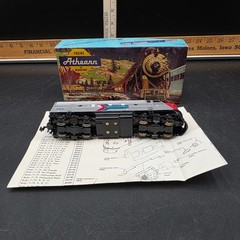 Vintage Athearn HO F7A Super Powered Amtrak 103 Engine w Original Box UNTESTED