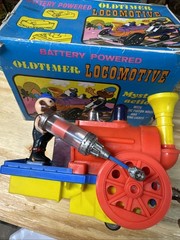 Battery Powered Oldtimer Locomotive Train Engine HK For Parts TLC F-4-1
