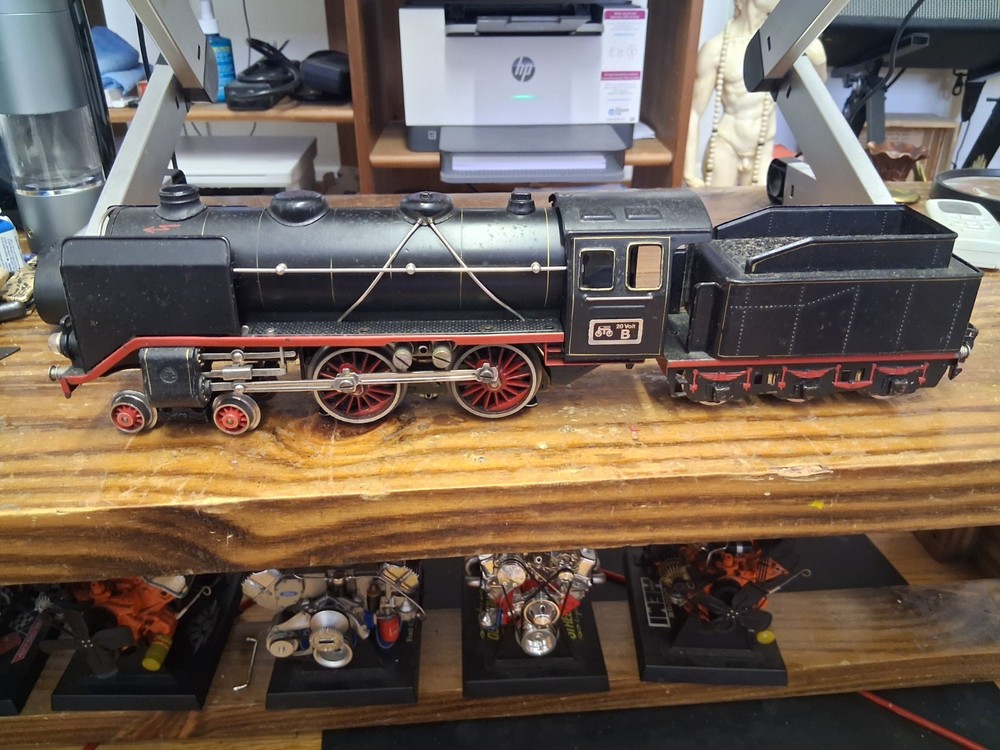 RARE *MARKLIN* 20 VOLT B- E66 12920 STEAM LOCOMOTIVE & TENDER BEAUTY!!
