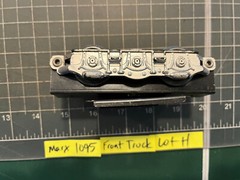 Marx Train SantaFe 1095 Diesel Locomotive Engine FRONT TRUCK ASSEMBLY PART LOT H