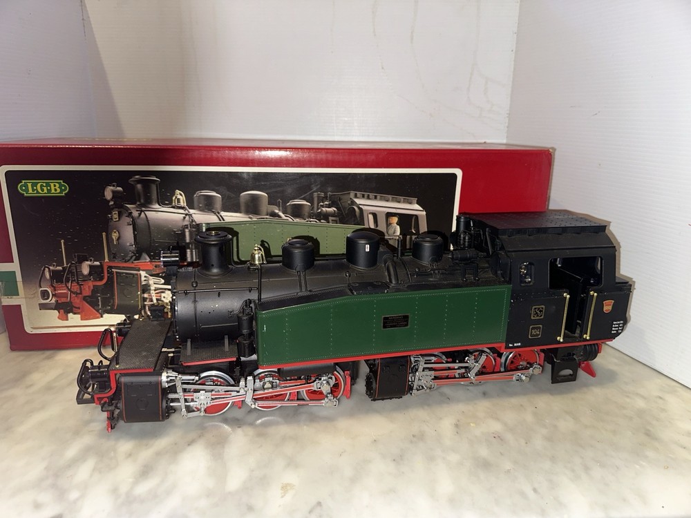 Lgb G 2085D ESG 0-6-6-0 Mallet Steam Engine #104 In Box