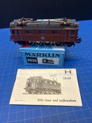 Marklin 3030 HO SJ Litt Da E-Lok Electric Locomotive 884 Early edition METAL