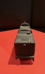 Vint. HO Gauge Black Diecast Unbranded Steam Locomotive 567 & Mantua Coal Tender