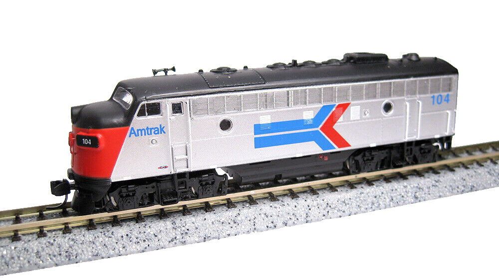 N Scale InterMountain Railway 69234-03 Amtrak EMD F7A Locomotive #104 N