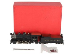 Key Imports Brass HO PRR B6S 0-6-0 Steam Locomotive & Tender #8026 EX/Box