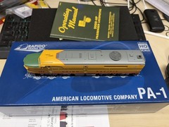 HO Scale Rapido Union Pacific PA-1 #604 ESU DCC/Sound
