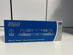 Dapol 4D-003-020 CLASS 52 WESTERN TROOPERBR BLUE FYE D1033 Weathered Boxed