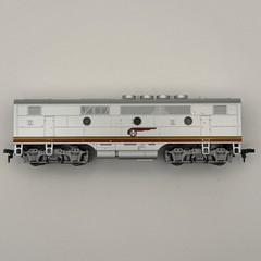 Stewart Hobbies F3B Phase I Santa Fe HO Scale Silver Powered Locomotive 8011