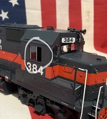 Athearn Genesis HO GP39-2 DCC Ready D&H Delaware & Hudson #384 ATHG65506
