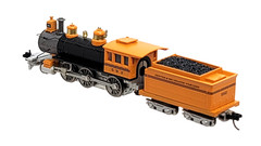 N Athearn 11901 D&RGW 2-6-0 Old Timer Bumble Bee & Tender #592 (Tested) #1
