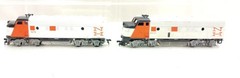 Rare Athearn HO Yellow Box NH ABBA Diesel Locomotive Set Tested Running Nice