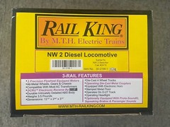 MTH RAIL KING SANTA FE NW-2 DIESEL LOCOMOTIVE #2419 ITEM No. 30-2156-1