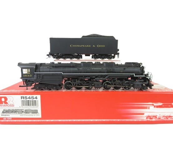 Rivarossi R5454 Chesapeake & Ohio 2-6-6-6 H8 Alleghany Steam Locomotive HO Scale