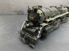 Pacific pike HO BRASS Virginian 409 2-8-4 Berkshire Steam Loco & Tender B.351