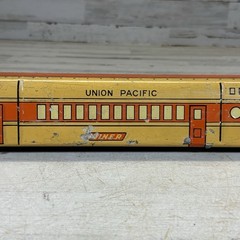 Marx Prewar Tinplate Union Pacific M10003 Wind Up Streamliner Train U.S. Mail
