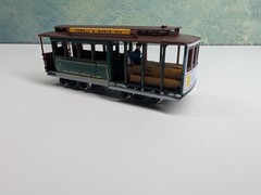 HO Scale Street Trolley Powell & Mason Sts #4 Non Powered READ