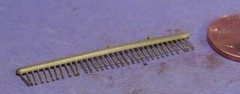 HO/HOn3 BRASS NUT AND BOLT CASTINGS FOR LOCOMOTIVES WISEMAN BACK SHOP HBS285