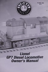 LIONEL 6-38348 Wabash Transparent Conventional GP7 Diesel #2337 (A-1)