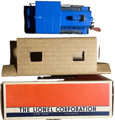 Postwar Lionel 51 Navy Switcher NICE with Original Box in VGC 1956