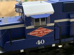 HO Scale Athearn EMD SD39 DCC Sound Ready MNS MINNEAPOLIS NORTHFIELD SOUTHERN 40