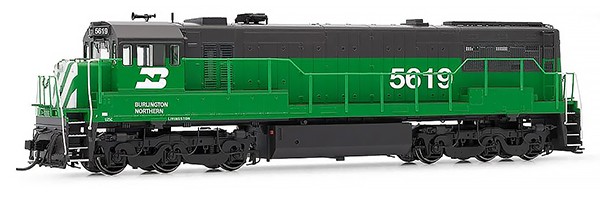 Rivarossi HR2888S HO BN U25c Ph II Diesel Locomotive w/DCC Sound Decoder #5619