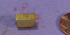 HO/HOn3 BRASS STEAM LOCOMOTIVE OR TENDER TOOL BOX WISEMAN BACK SHOP HBS212
