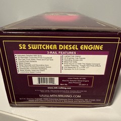 M.T.H. MTH Union Pacific #1106 Alco S-2 Switcher Diesel Engine (non-powered) 2.0