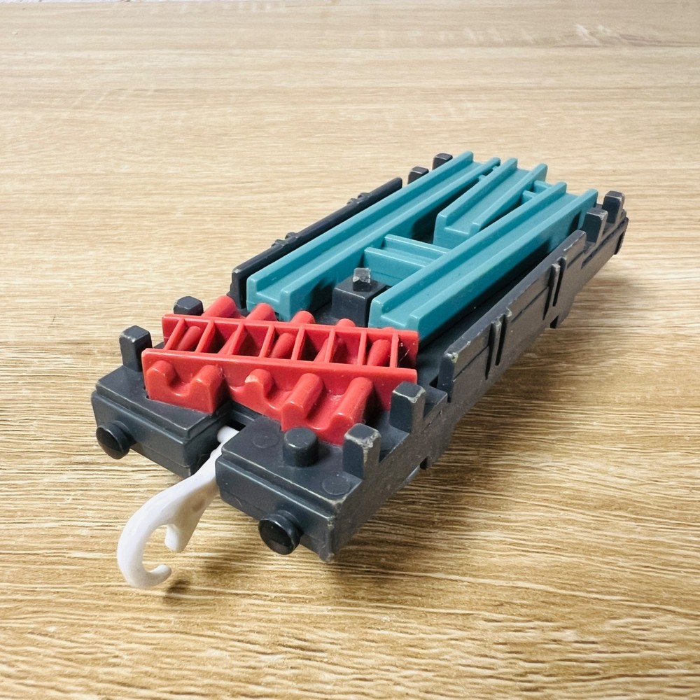 Grey Flatbed Metal Beams – Thomas the Tank & Friends Trackmaster TOMY Trains
