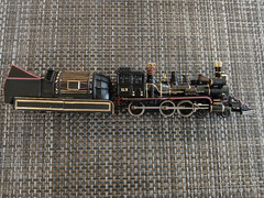 HO scale TYCO Rogers 4-6-0 Customized Back to the future Time Machine Locomotive