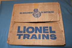 Lionel Set Box #729 for #2018 Steam Locomotive. Same as 1577S