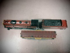 LIONEL Joshua Lionel Cowen Locomotive 8210 & Tender + MATCHING 6421 CABOOSE.