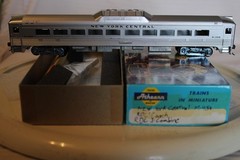 HO Scale Athearn RDC-1 Locomotive Coach Loco, New York Central Silver, DUMMY