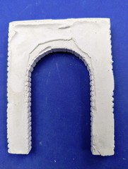 H0 SINGLETUNNEL PORTAL EXTREME DETAIL READY TO INSTALL CAST PLA EB00356 BIN 018