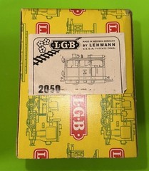 LGB 2050CL-13 ERB I Series Green Tram Steam Locomotive Untested Yellow Box