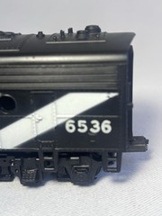 Mantua HO Canadian National F-Unute Diesel Locomotive 6536 Analog DC Black/Red