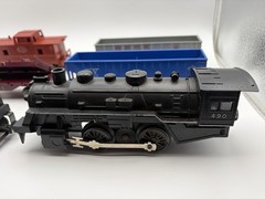 Vintage Marx 490 New York Central Train Set. With Transformer and Track. c Descr