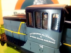 WILLIAMS O Ga.~ Custom 44 Ton Diesel Switcher~ Pittsburgh & Alleghany Rail Road