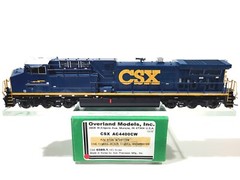 Overland OMI CSX GE AC4400CW CSX Transportation No# HO Brass Model #6589.1