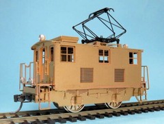 HO Gauge Aru-Model General Electric JNR ED14-Style Boxcab Locomotive EB14 Kit H0
