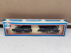 HO Scale PMI 0-4-0 Steam Locomotive Santa Fe Railroad Shifter Sloped Tender NOS
