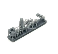 HOn30/HOe/HOn2-1/2 TMW 4-Wheel Tender Kit For 0-4-0 H.K. Porter Steam Locomotive
